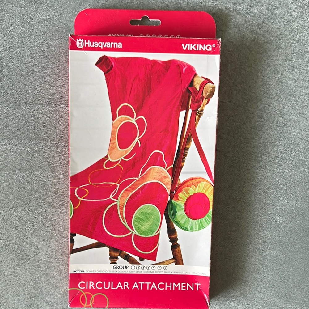 Red Circular Attachment